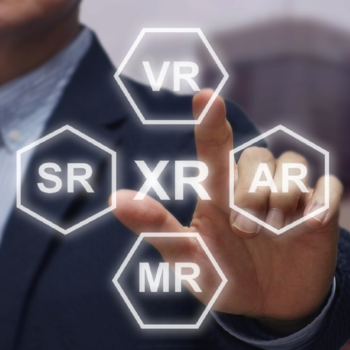 3Dカメラモジュールを活用したXRのイメージ